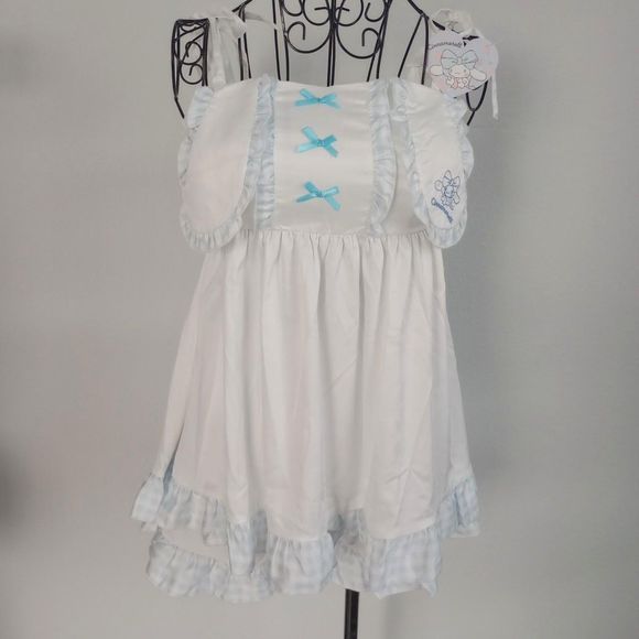 Sanrio Cinnamoroll White Angelic Slip Dress Set - Picture 1 of 3